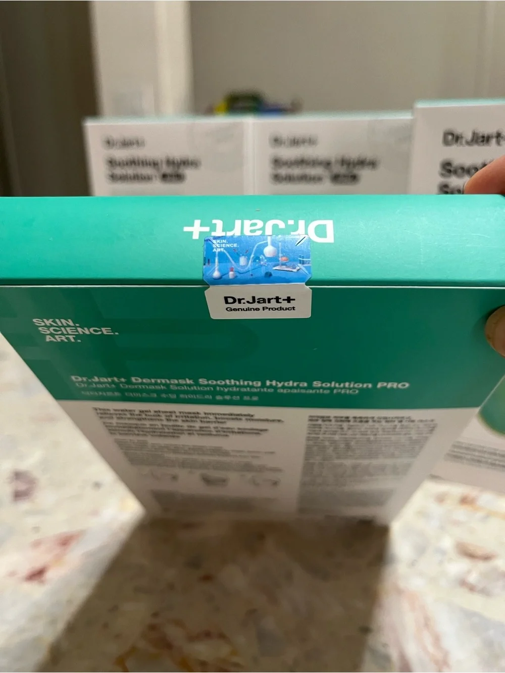 Bundle 5 boxes Dr Jart+ Soothing Hydra Solution Pro Mask Sheet 5PCS.